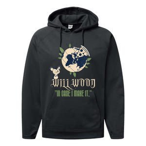 In Case I Make It Classic Will Basic Wood Performance Fleece Hoodie