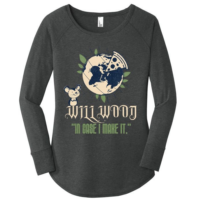 In Case I Make It Classic Will Basic Wood Women's Perfect Tri Tunic Long Sleeve Shirt