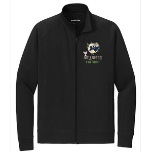 In Case I Make It Classic Will Basic Wood Stretch Full-Zip Cadet Jacket