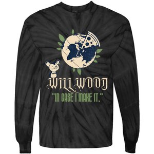 In Case I Make It Classic Will Basic Wood Tie-Dye Long Sleeve Shirt