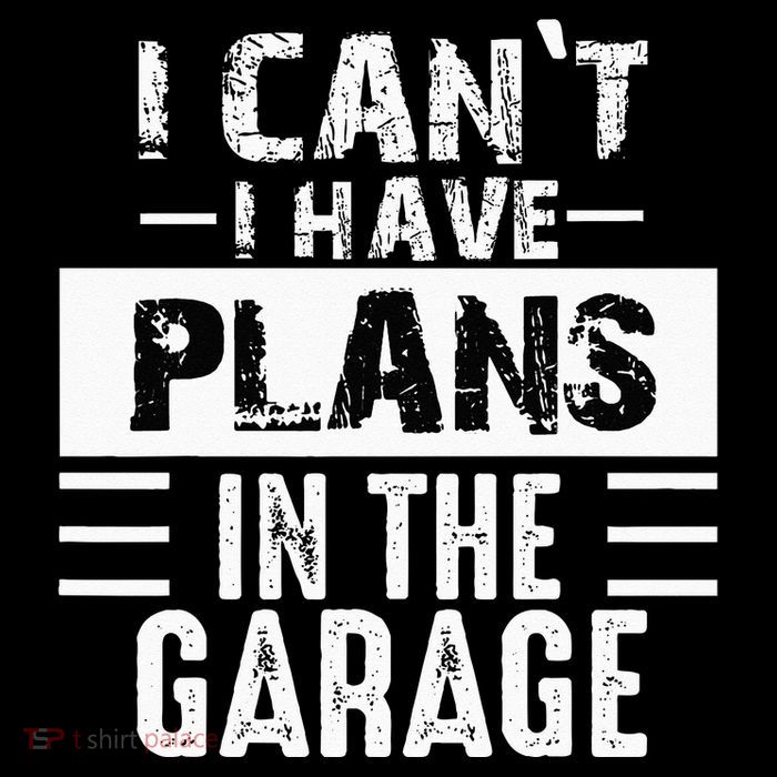 I Cant I Have Plans In The Garage Funny Retro Car Mechanic Crop Top