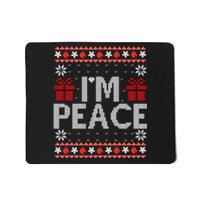 I Come In Peace IM Peace Matching Ugly Christmas Sweater Sweatshirt Mousepad