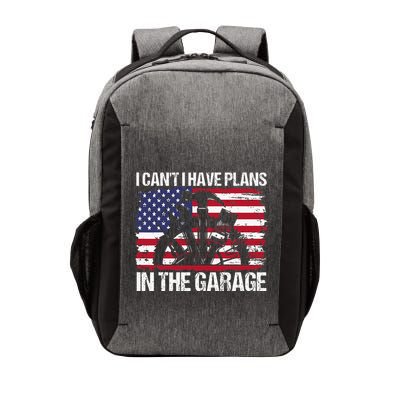 I Cant I Have Plans In The Garage Fathers Day Car Mechanics Vector Backpack