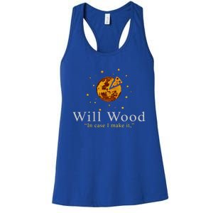 In Case I Make It Classic Will Basic Wood Women's Racerback Tank