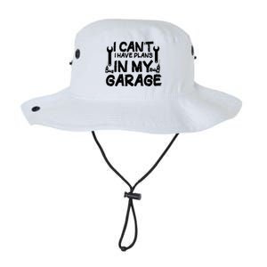 I Can't I Have Plans In My Garage Cool Gift Legacy Cool Fit Booney Bucket Hat