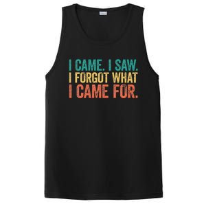 I Came I Saw I Forgot What I Came PosiCharge Competitor Tank