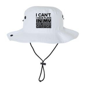 I Can't I Have Plans In My Garage Gift Legacy Cool Fit Booney Bucket Hat