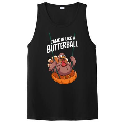 I Came In Like A Butterball Funny Thanksgiving PosiCharge Competitor Tank