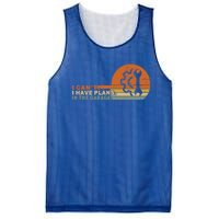 I Can't I Have Plans In My Garage Vintage Retro Car Mechanic Meaningful Gift Mesh Reversible Basketball Jersey Tank