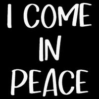 I Come In Peace IM Peace Couple Matching Sweatshirt