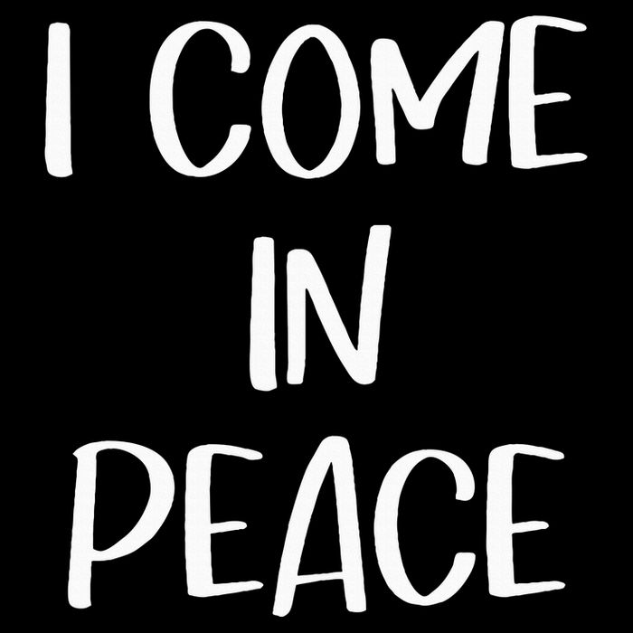 I Come In Peace IM Peace Couple Matching Sweatshirt