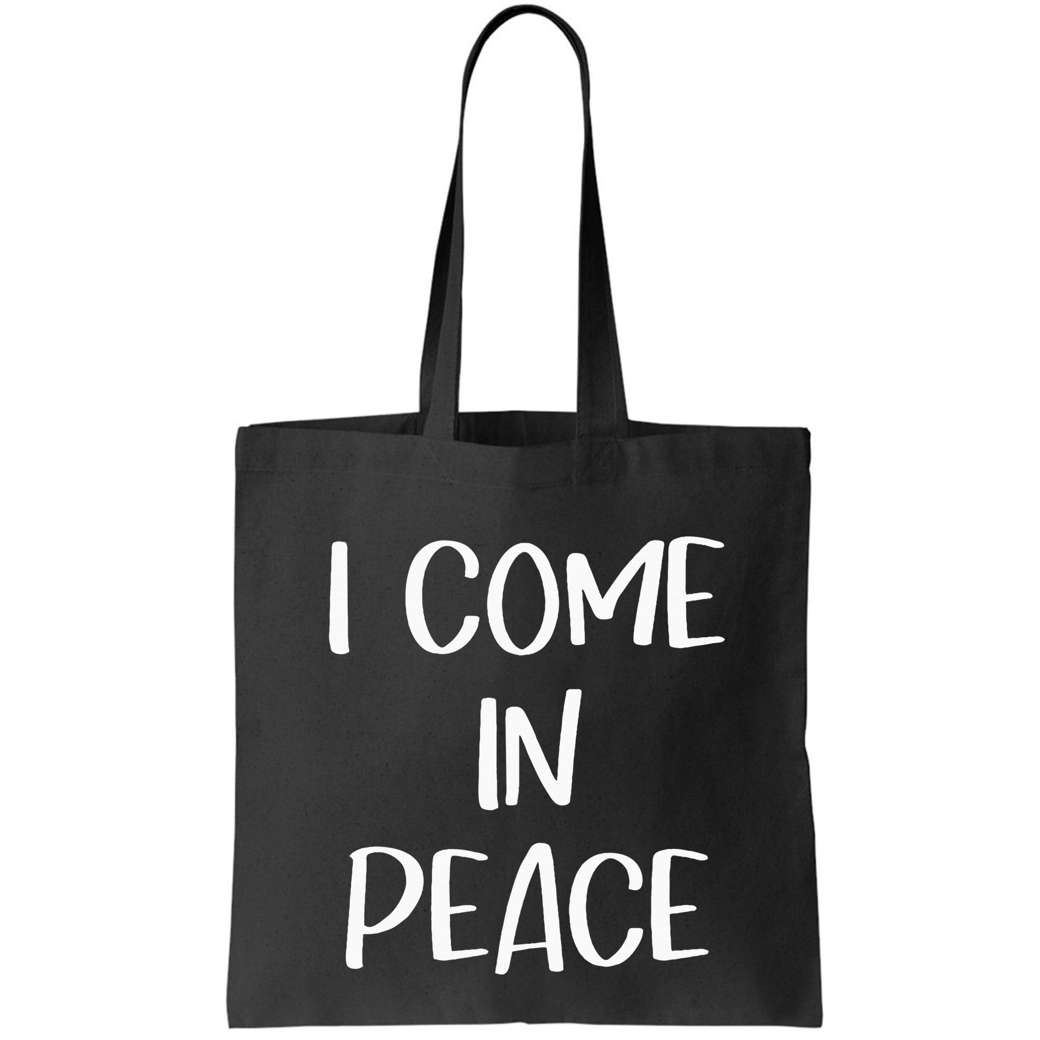 I Come In Peace IM Peace Couple Matching Bag