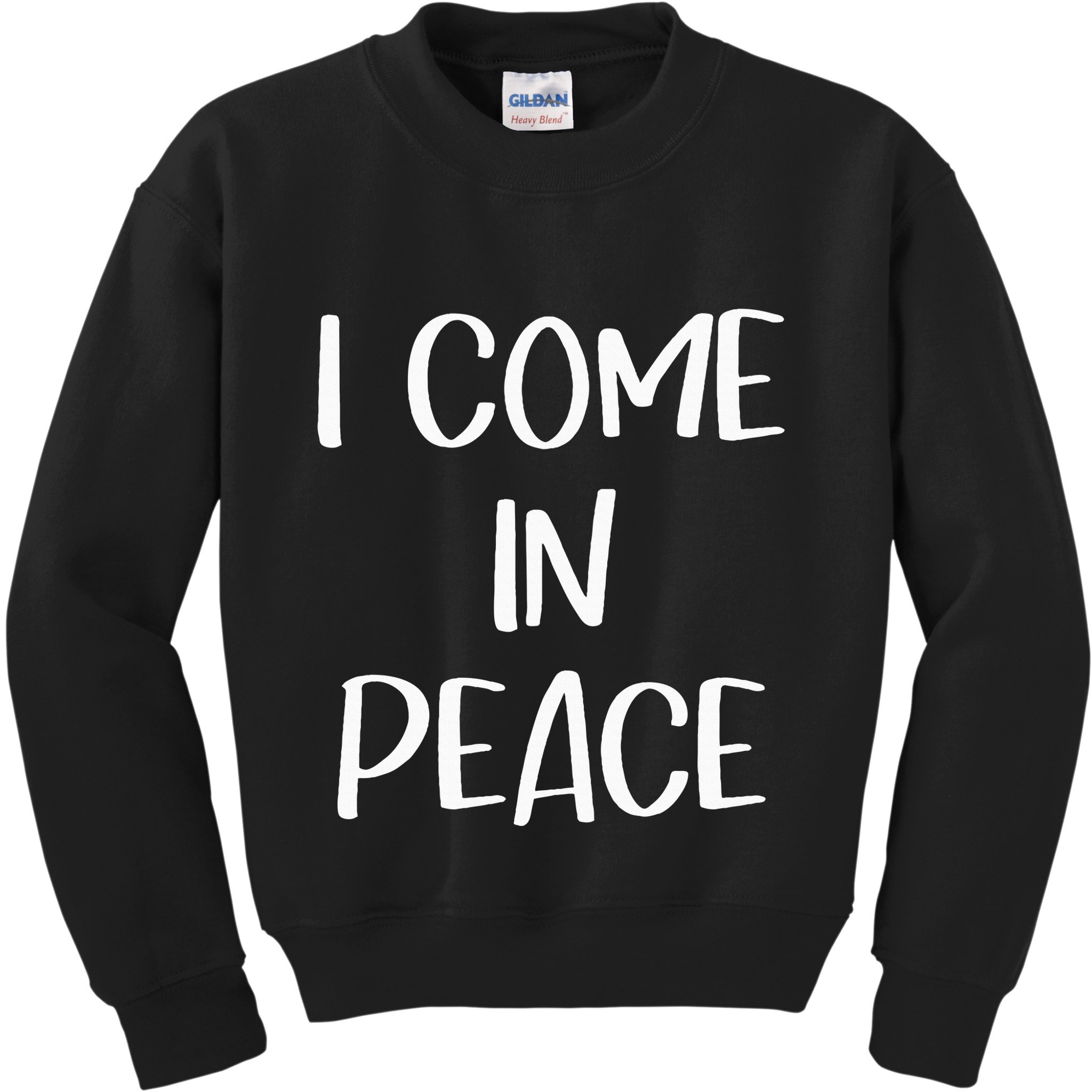 I Come In Peace IM Peace Couple Matching Kids Sweatshirt