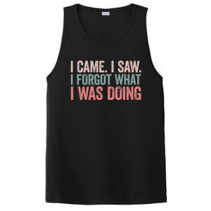 I Came I Saw I Forgot What I Was Doing PosiCharge Competitor Tank