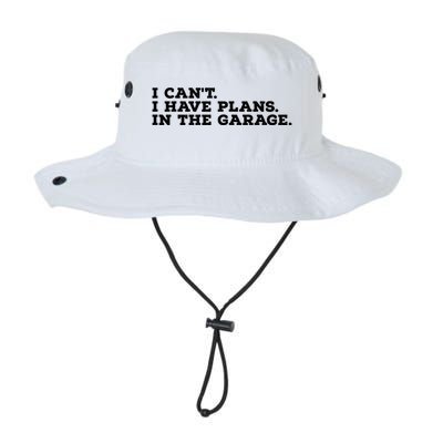 I Can't I Have Plans In The Garage Gift Legacy Cool Fit Booney Bucket Hat