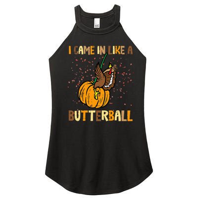 I Came In Like A Butterball Thanksgiving Turkey Women's Perfect Tri Rocker Tank