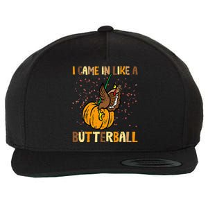 I Came In Like A Butterball Thanksgiving Turkey Wool Snapback Cap