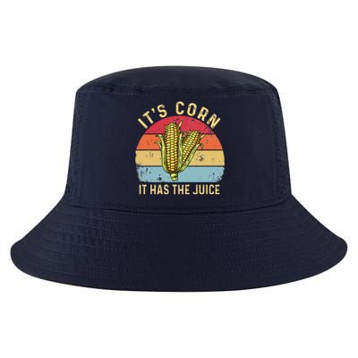 It`s Corn It Has The Juice Retro Funny Corn Trendy Cool Comfort Performance Bucket Hat