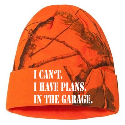 I Cant I Have Plans In The Garage Fathers Day Car Mechanics Kati Licensed 12" Camo Beanie