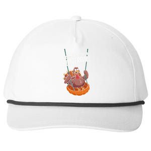 I Came In Like A Butterball Funny Thanksgiving Snapback Five-Panel Rope Hat