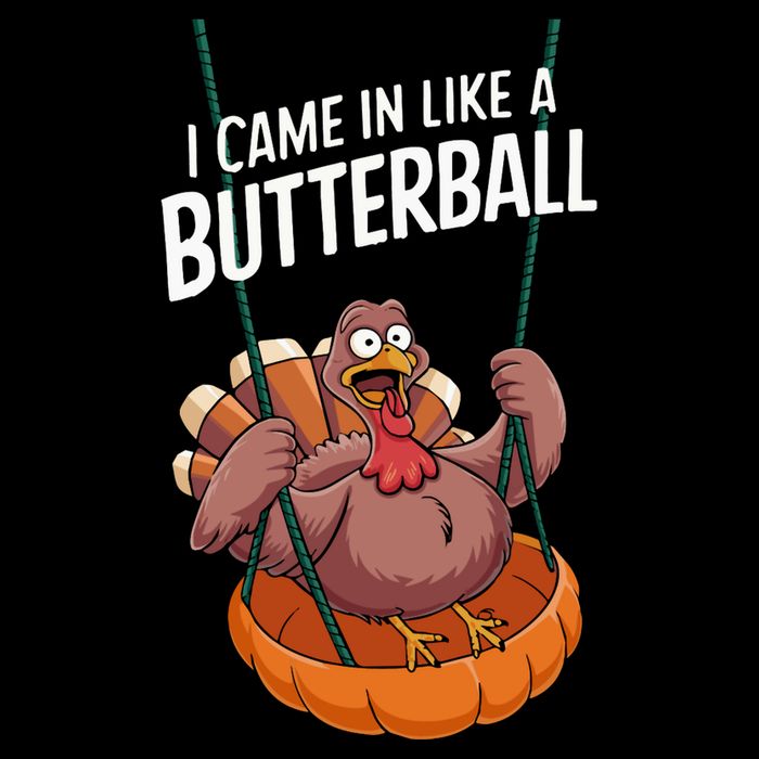 I Came In Like A Butterball Funny Thanksgiving Wool Snapback Cap