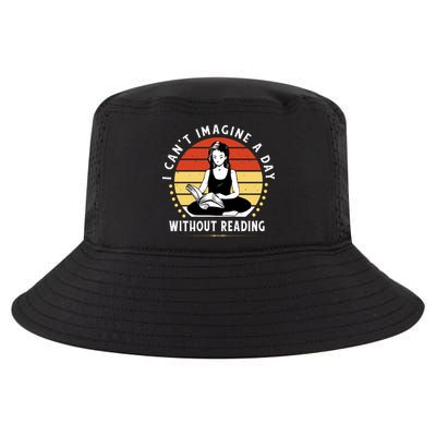 I Can't Imagine My Day Without Reading Cool Comfort Performance Bucket Hat