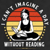 I Can't Imagine My Day Without Reading Garment-Dyed Heavyweight T-Shirt