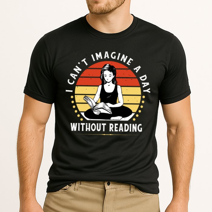 I Can't Imagine My Day Without Reading Performance Shirt