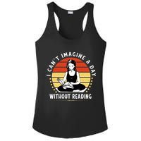 I Can't Imagine My Day Without Reading Ladies PosiCharge Competitor Racerback Tank