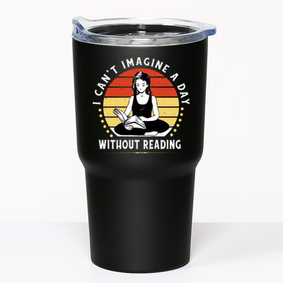 I Can't Imagine My Day Without Reading Tumbler