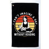 I Can't Imagine My Day Without Reading Golf Towel