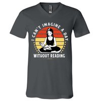 I Can't Imagine My Day Without Reading V-Neck T-Shirt