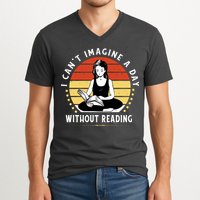 I Can't Imagine My Day Without Reading V-Neck T-Shirt