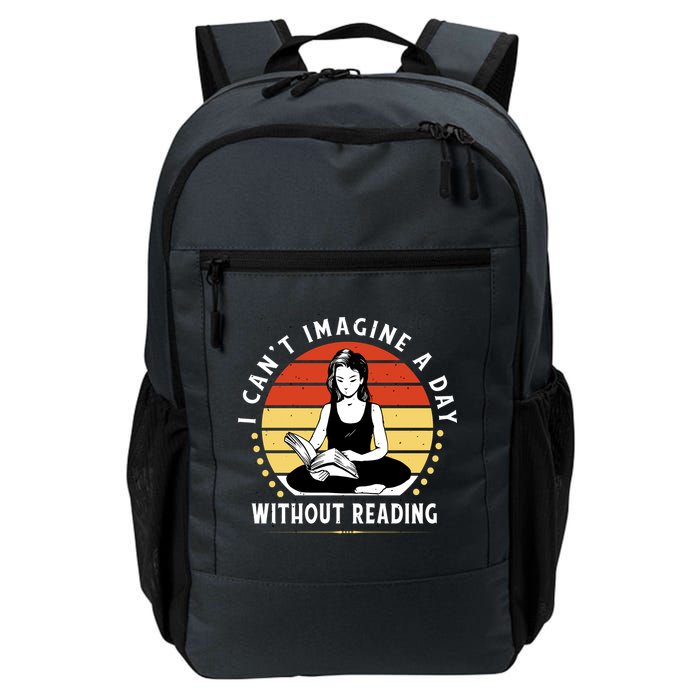 I Can't Imagine My Day Without Reading Daily Commute Backpack