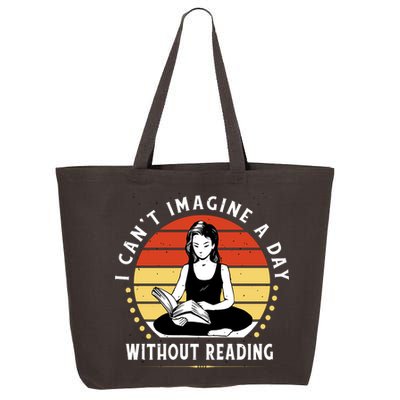 I Can't Imagine My Day Without Reading 25L Jumbo Tote