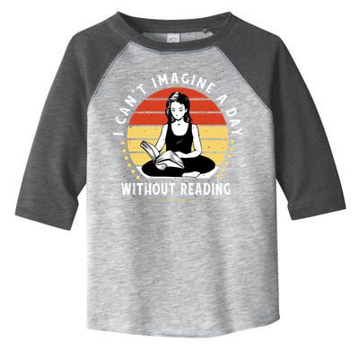 I Can't Imagine My Day Without Reading Toddler Fine Jersey T-Shirt