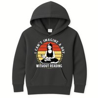 I Can't Imagine My Day Without Reading Kids Hoodie