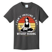 I Can't Imagine My Day Without Reading Kids T-Shirt
