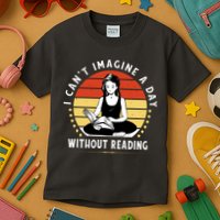 I Can't Imagine My Day Without Reading Kids T-Shirt