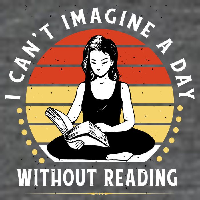 I Can't Imagine My Day Without Reading Kids T-Shirt