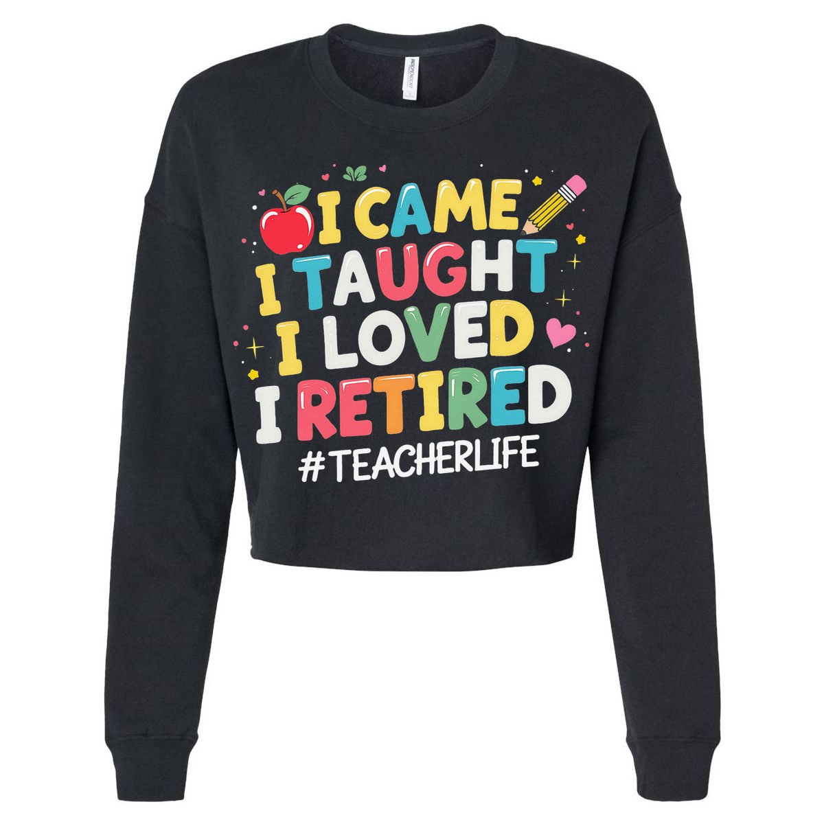 I Came I Taught I Loved I Retired Funny Teacher Retirement Hat