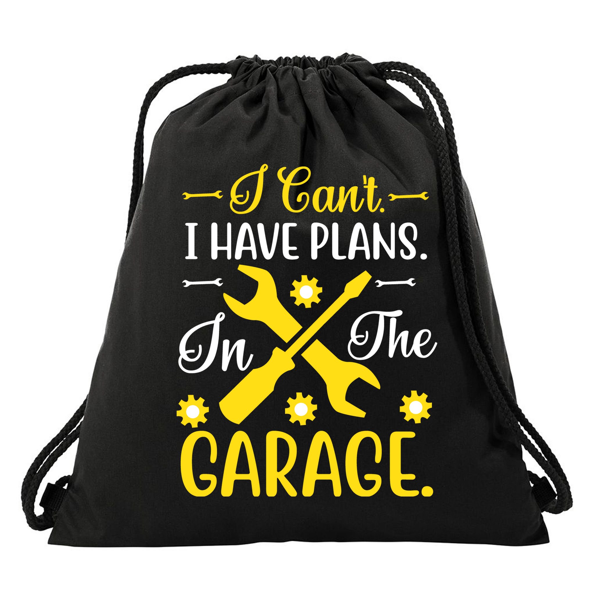 I Cant Drawstring Bag