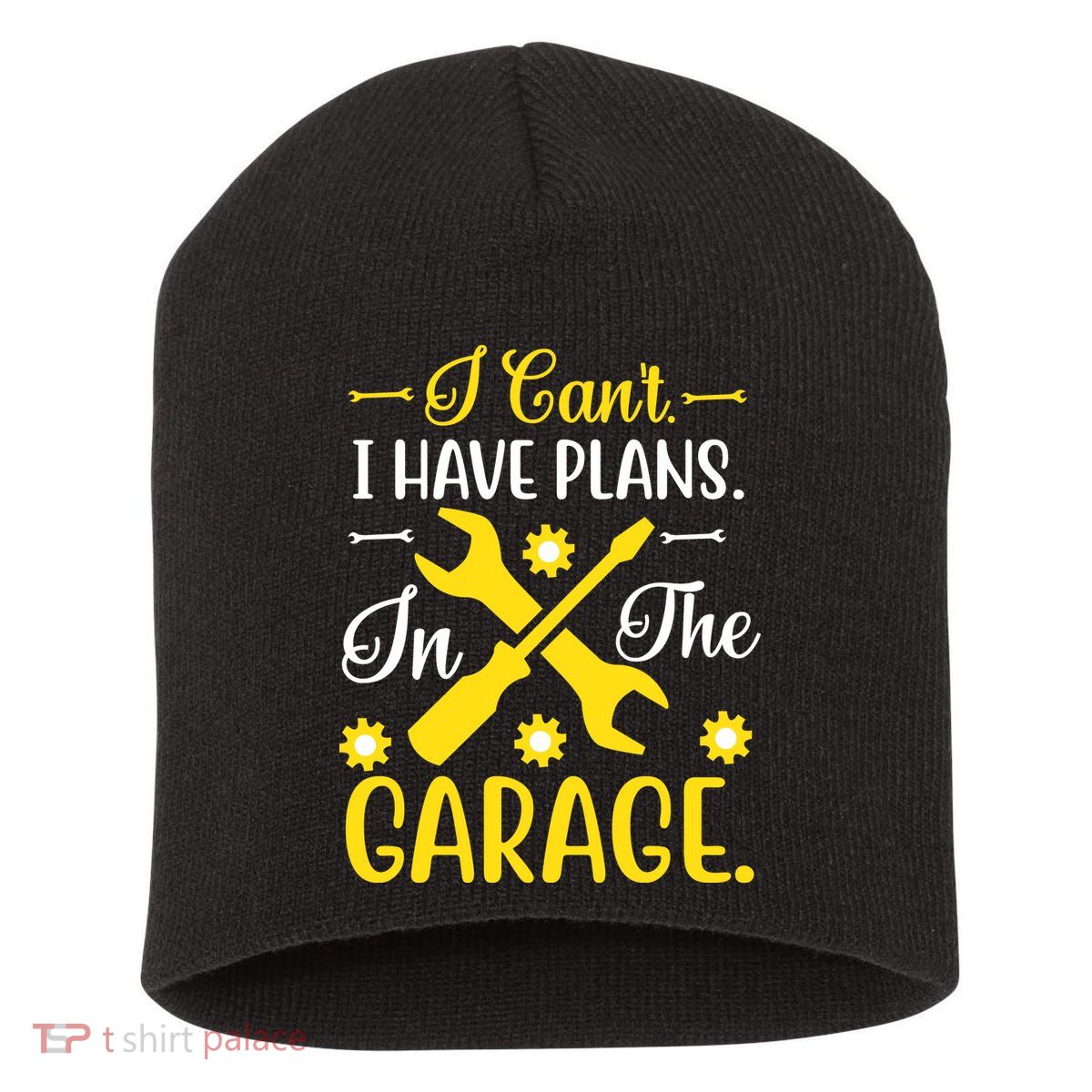 I Cant Short Acrylic Beanie