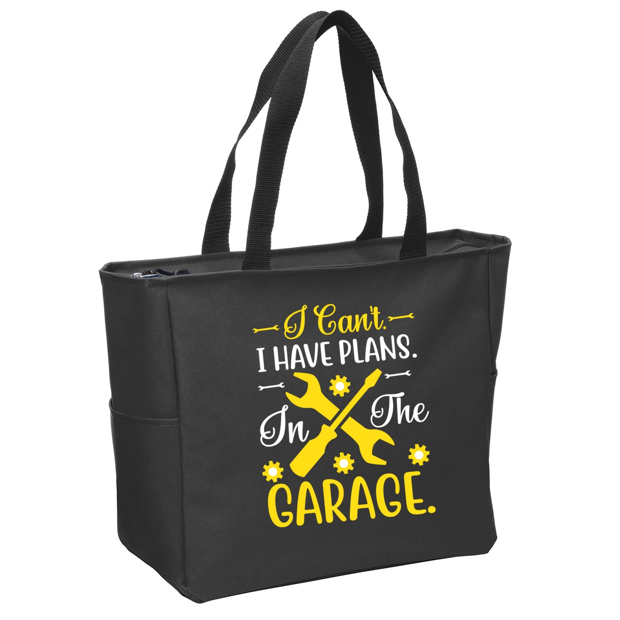 I Cant Zip Tote Bag