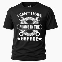 I Cant I Have Plans In The Garage Performance Shirt