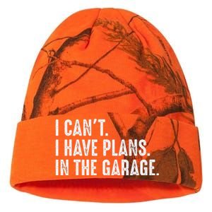 I Cant I Have Plans In The Garage Car Mechanic Kati Licensed 12" Camo Beanie