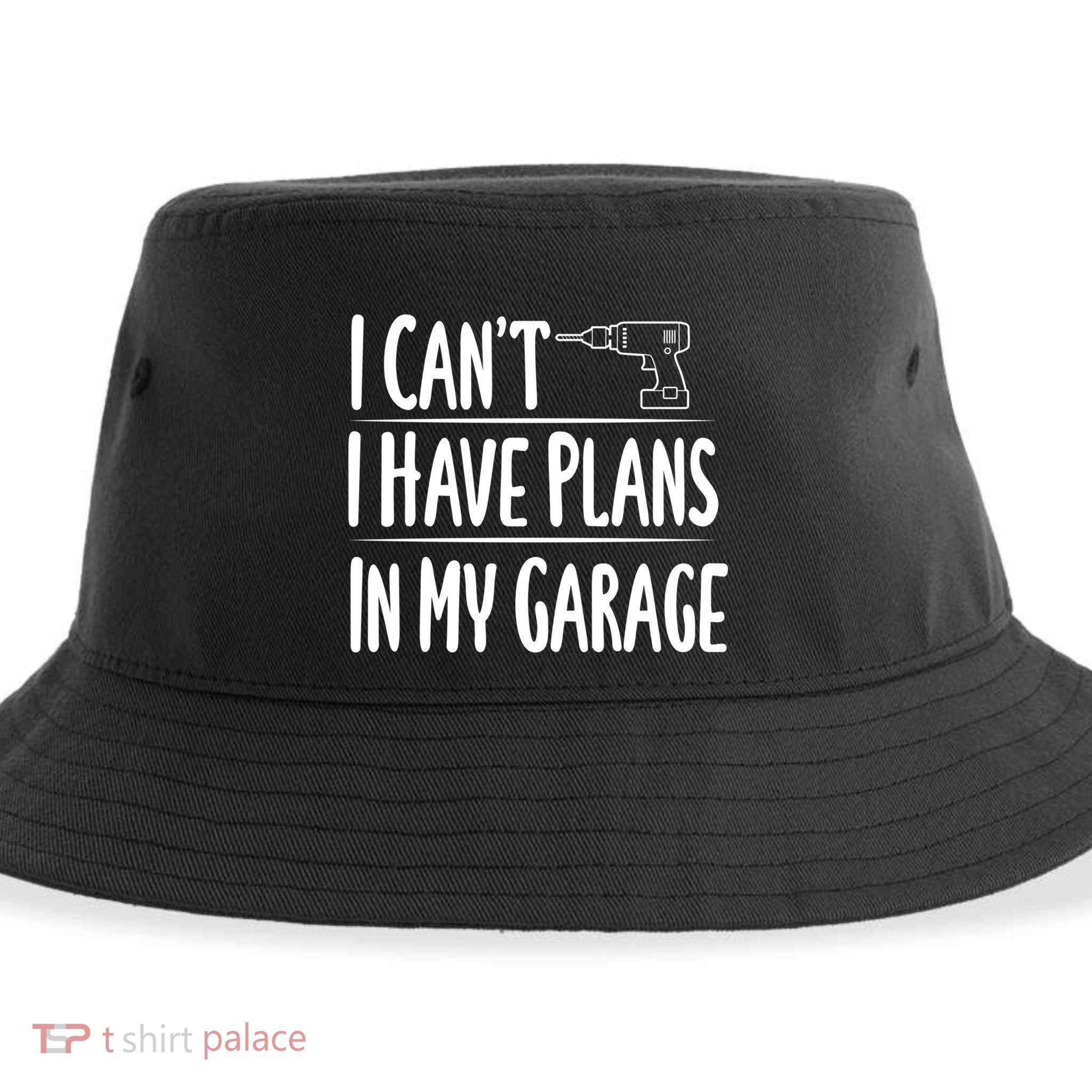 I Can't I Have Plans In My Garage Gift Sustainable Bucket Hat