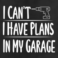I Can't I Have Plans In My Garage Gift Golf Towel