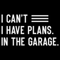 I Cant I Have Plans In The Garage Car Mechanic Impact Tech Backpack