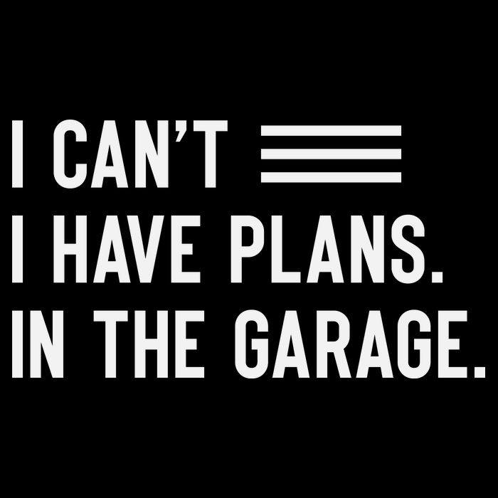 I Cant I Have Plans In The Garage Car Mechanic Impact Tech Backpack